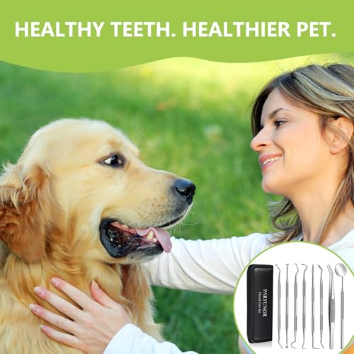 PARYUNGR Dental Tools Pet Dog Cat Teeth Cleaning Oral Care Tool Kit
