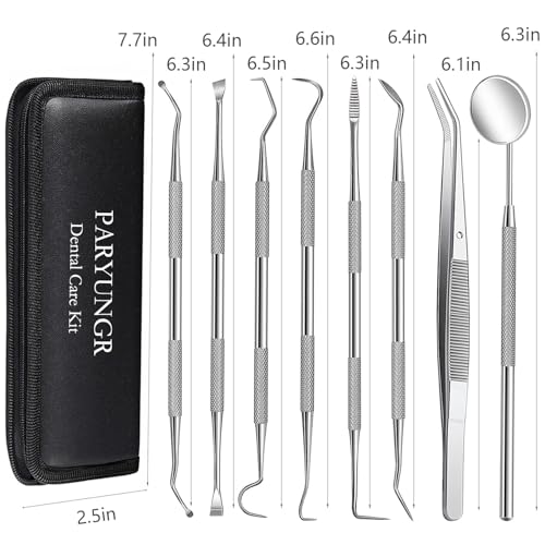 PARYUNGR Dental Tools Pet Dog Cat Teeth Cleaning Oral Care Tool Kit