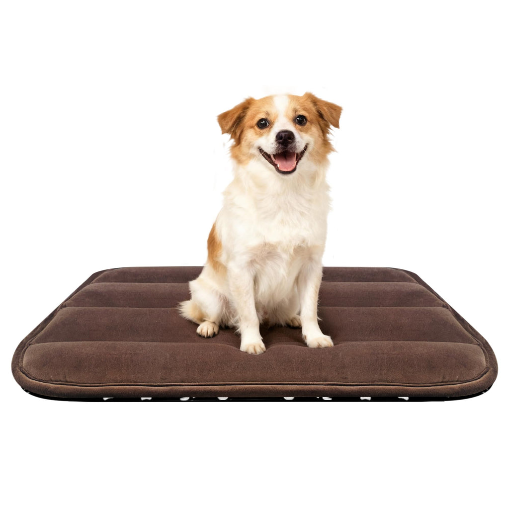 Fogkiss Reversible Dog Mat for Pet Comfort - Soft Bed Pads with Dual-Sided Design for All Seasons - Durable, Machine Washable for Crates, Travel, and Home