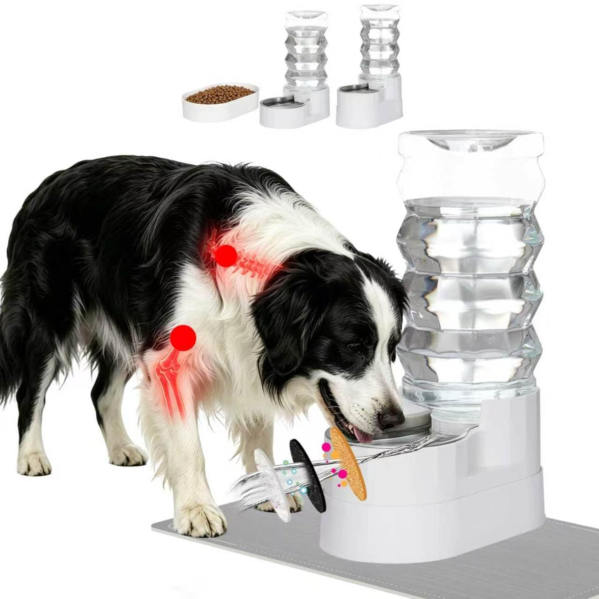 RIZZARI Stainless Steel Gravity Water Dispenser – BPA-Free