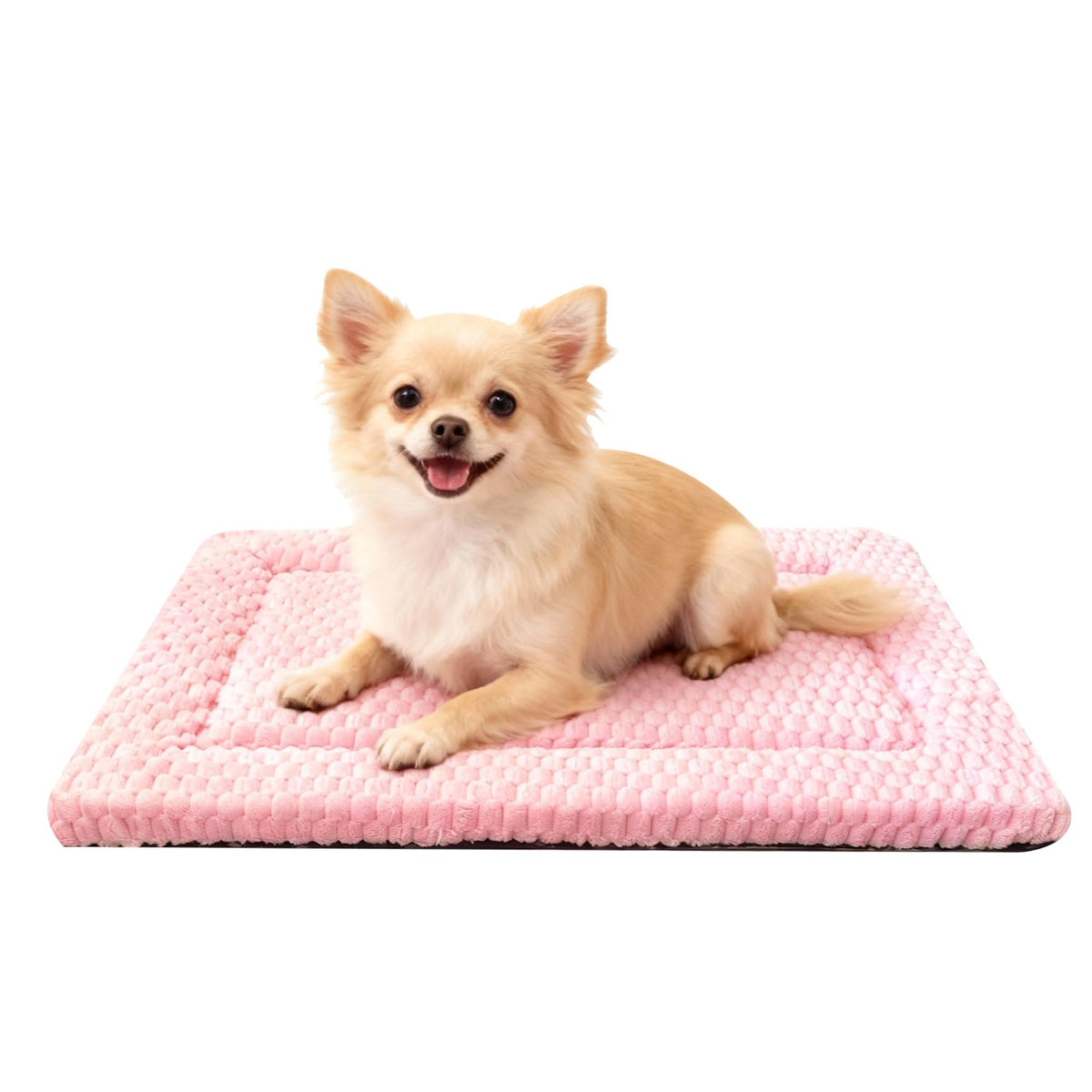 Fogkiss Reversible Dog Mat for Pet Comfort - Soft Bed Pads with Dual-Sided Design for All Seasons - Durable, Machine Washable for Crates, Travel, and Home