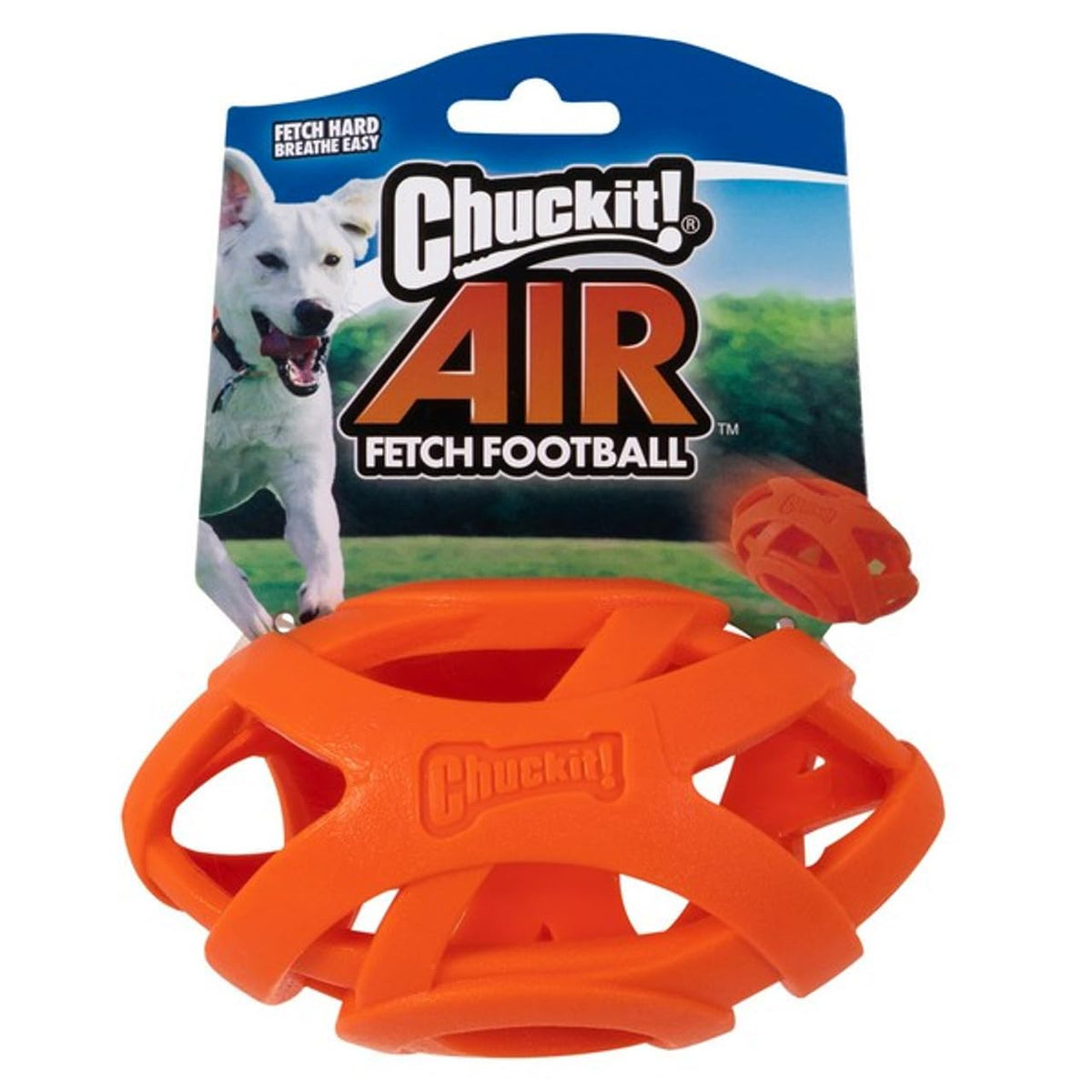 Chuckit! Dog Ball Air Fetch Breathe Easy Fetch Toy for Dogs, Medium (2.5 Inch Diameter), for Dogs 20-60 lbs, Pack of 1