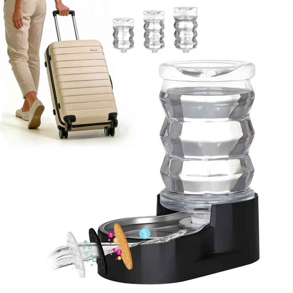 RIZZARI Stainless Steel Gravity Water Dispenser – BPA-Free