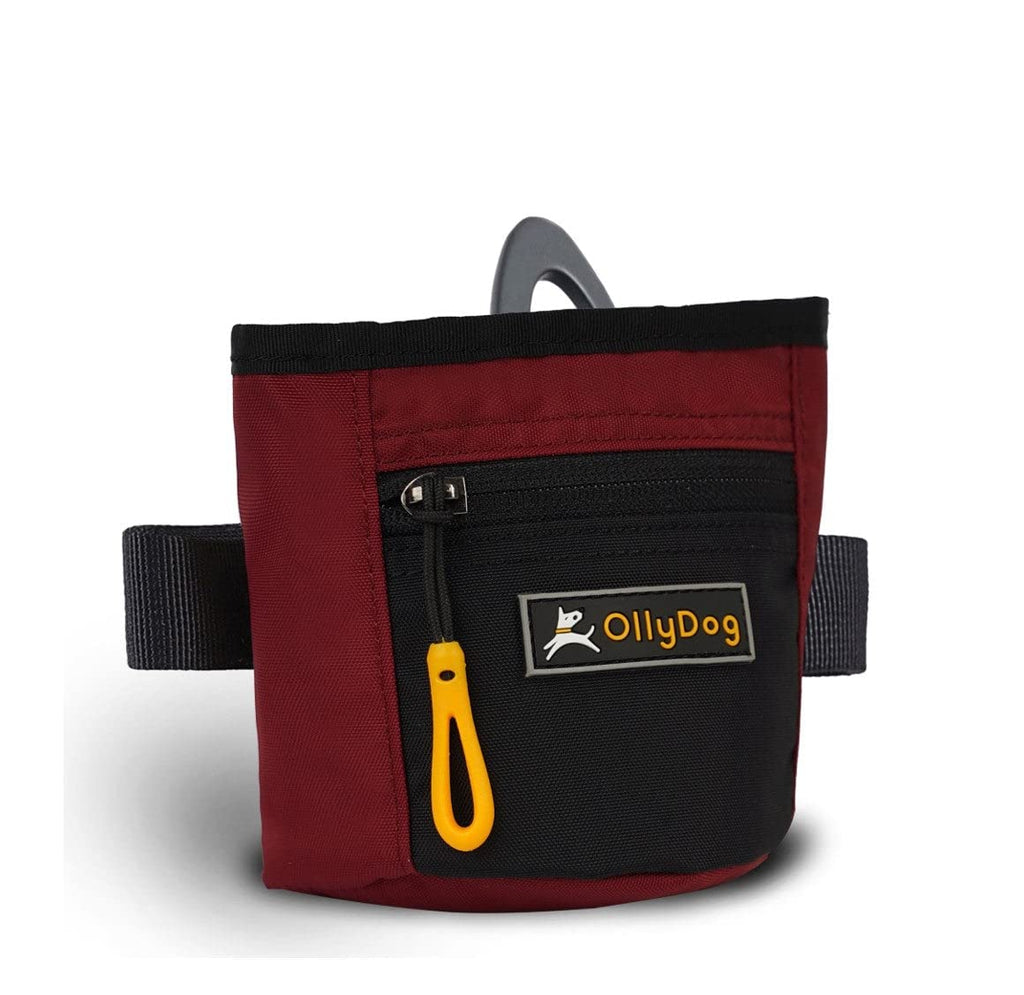 OllyDog Goodie Treat Bag, Dog Treat Pouch, Waist Belt Clip for Hands-Free Training, Magnetic Closure, Dog Training and Behavior Aids, Three Ways to Wear