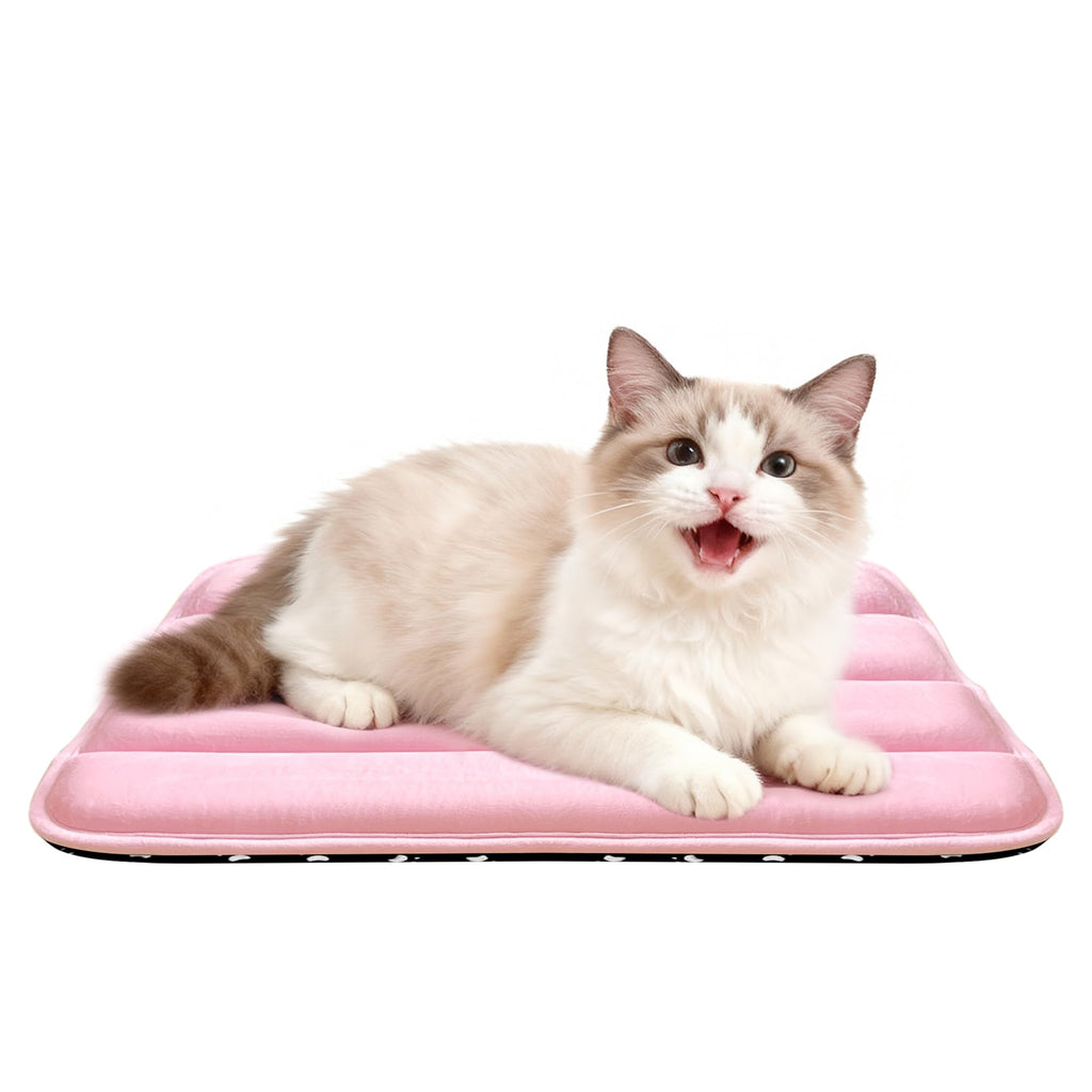 Fogkiss Reversible Dog Mat for Pet Comfort - Soft Bed Pads with Dual-Sided Design for All Seasons - Durable, Machine Washable for Crates, Travel, and Home