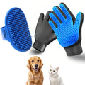 NVNAN Pet Grooming Brush Set: Hair Removal Massage Glove for Short and Long Hair Pets, Suitable for Dogs, Cats, Bath Massage and pet Grooming