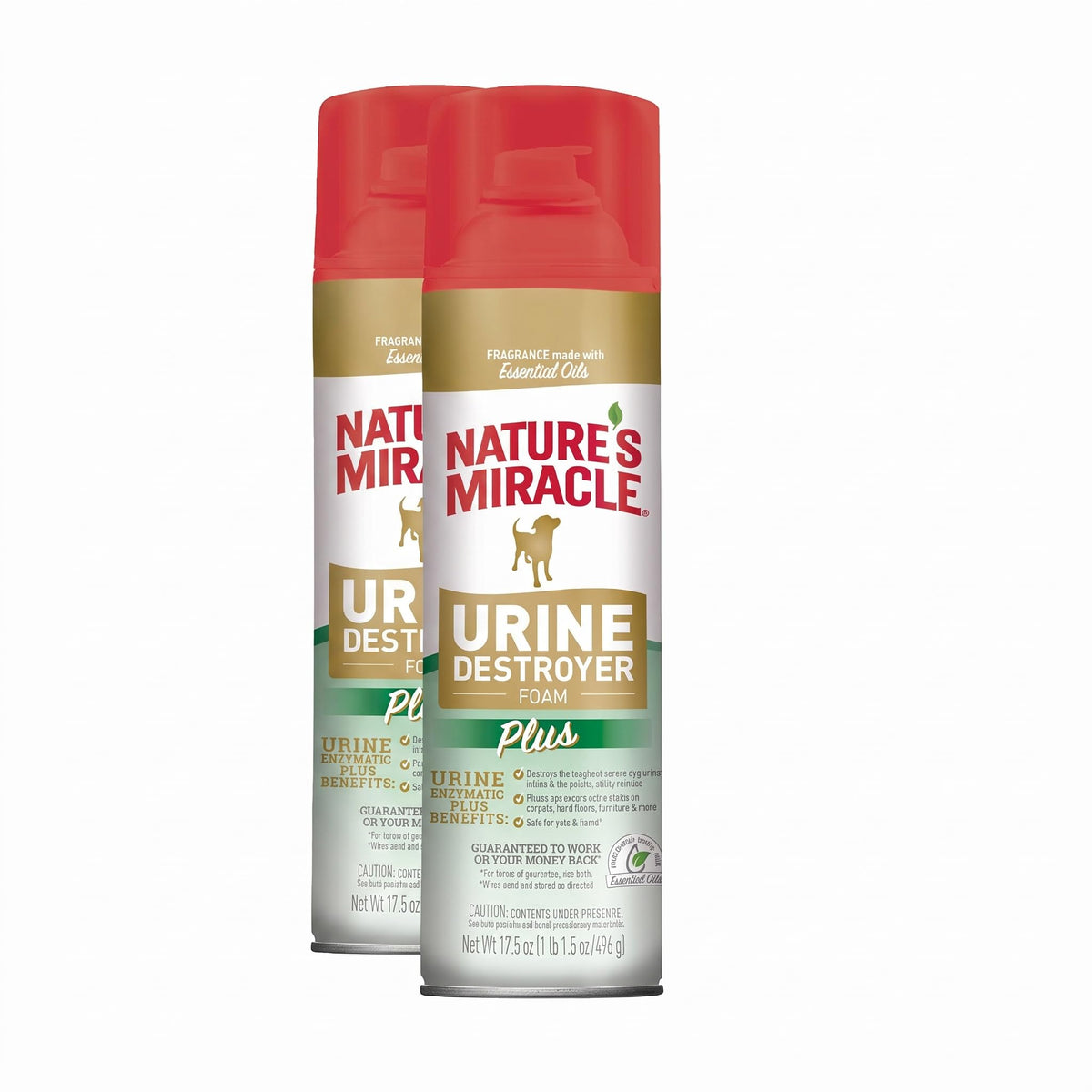 Nature’s Miracle Urine Destroyer Plus Dog, 32 Ounces, Enzymatic Formula, Ready-to-Use