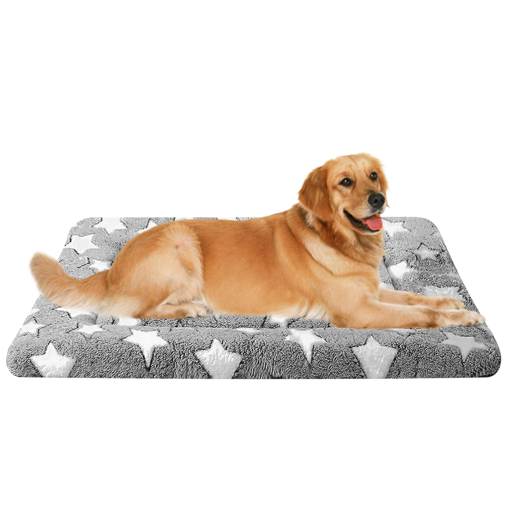 Fogkiss Reversible Dog Mat for Pet Comfort - Soft Bed Pads with Dual-Sided Design for All Seasons - Durable, Machine Washable for Crates, Travel, and Home