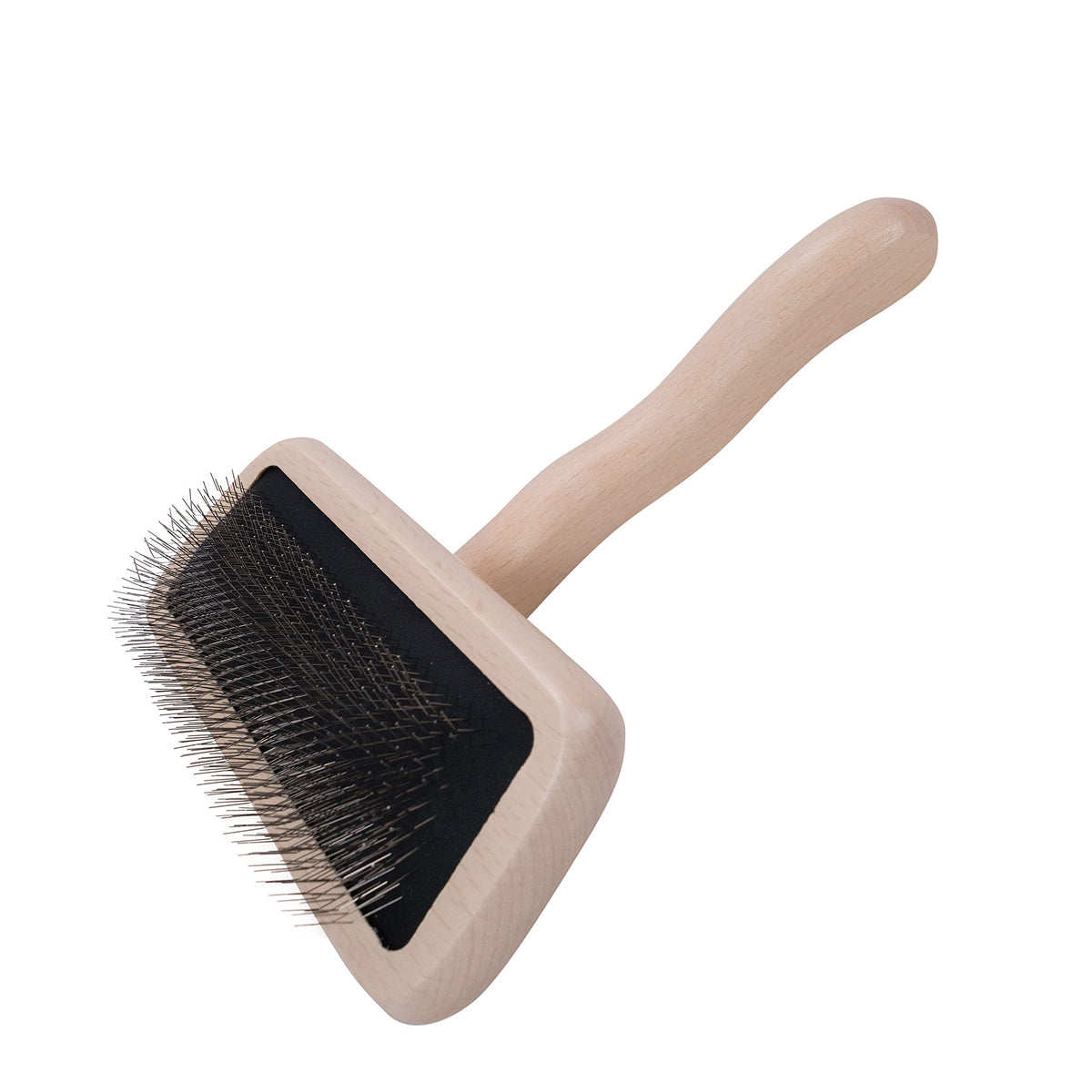 Chris Christensen Karben Slicker Brush for Dogs, Groom Like a Professional, Ideal For All Coat Types, Remove Shedding Coat, Tangles and Dead Undercoat, 17 mm Stainless Steel Pins