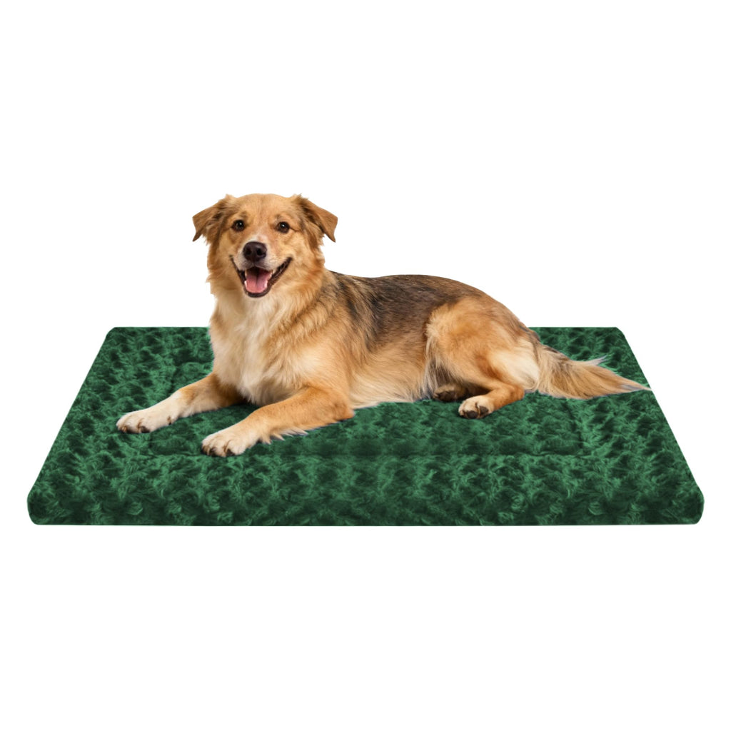 Fogkiss Reversible Dog Mat for Pet Comfort - Soft Bed Pads with Dual-Sided Design for All Seasons - Durable, Machine Washable for Crates, Travel, and Home