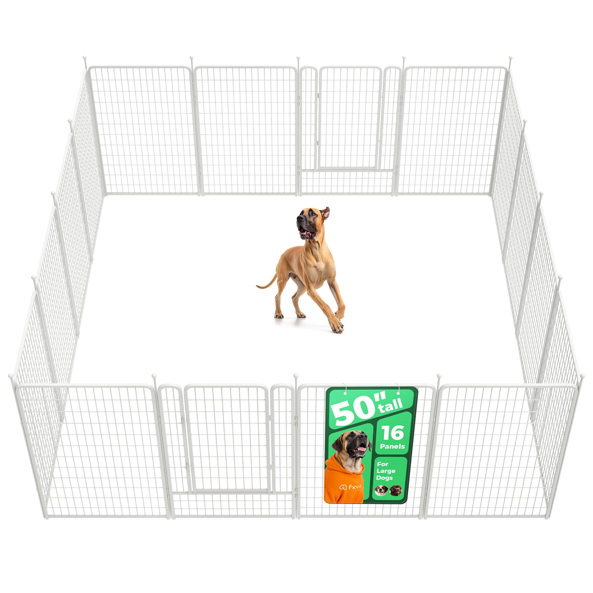 FXW Rollick Dog Playpen, Indoor, Yard & RV Camping