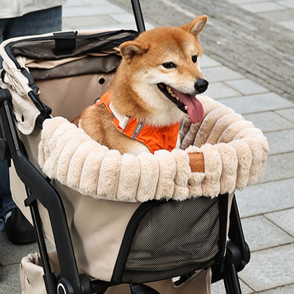 Dog Stroller Pad Washable Plush Warm Blanket