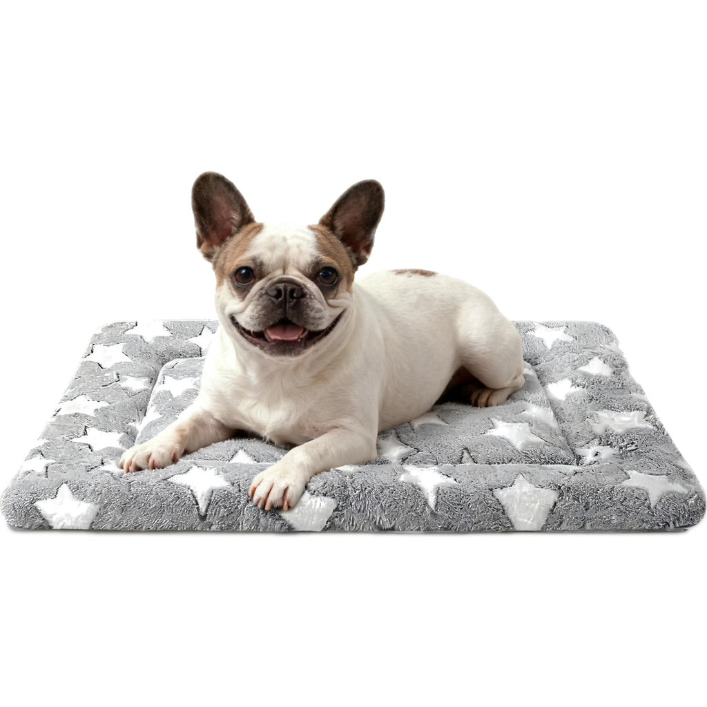 Fogkiss Reversible Dog Mat for Pet Comfort - Soft Bed Pads with Dual-Sided Design for All Seasons - Durable, Machine Washable for Crates, Travel, and Home