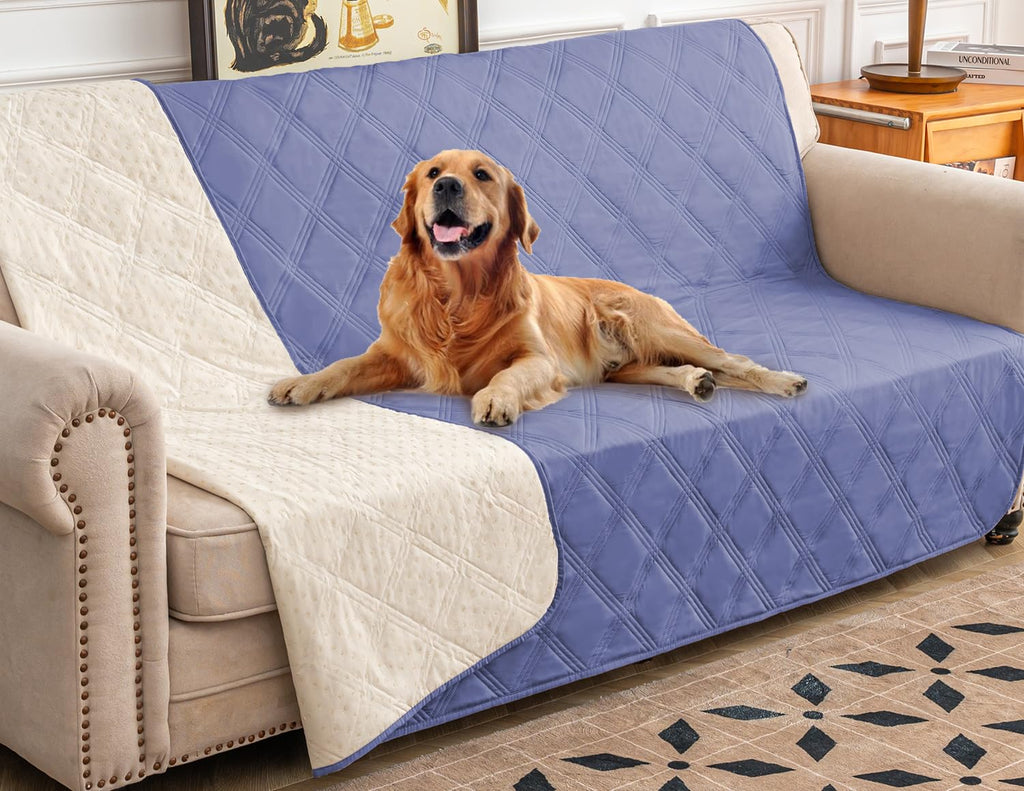 Ameritex Waterproof Dog Bed Cover Pet Blanket with Anti-Slip Back for Furniture Bed Couch Sofa
