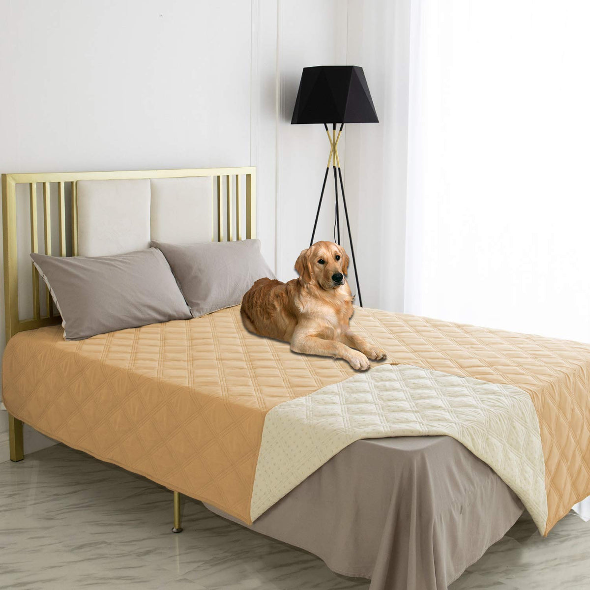 Ameritex Waterproof Pet Blanket & Anti-Slip Furniture Cover