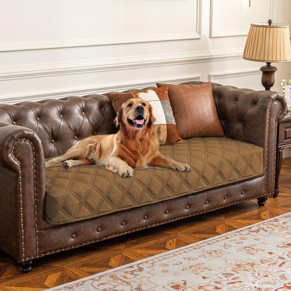 Ameritex Waterproof Pet Blanket & Anti-Slip Furniture Cover