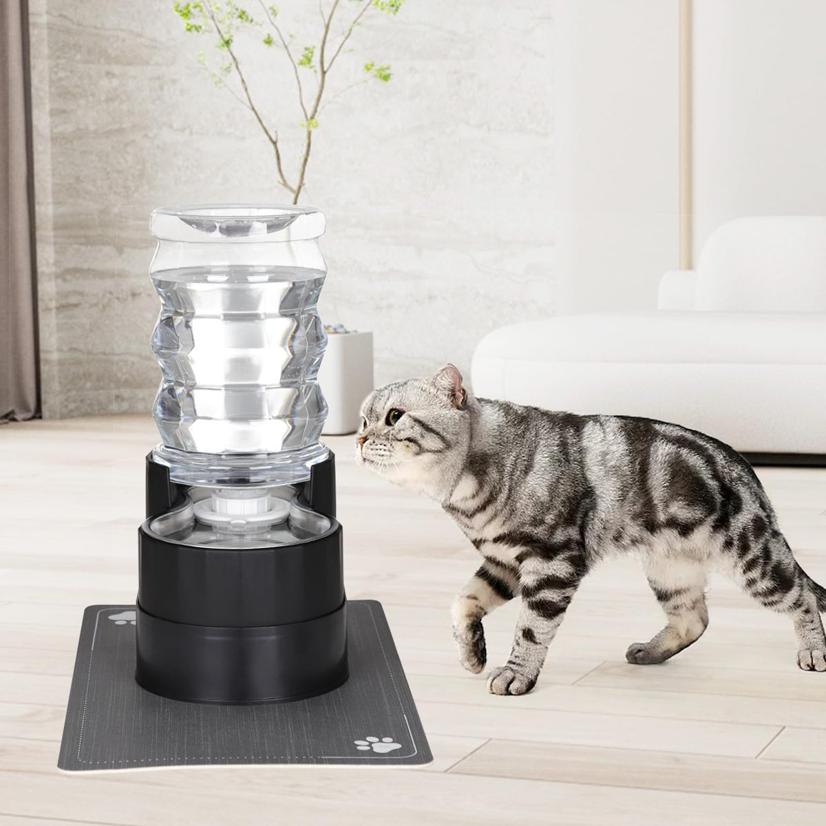 RIZZARI Stainless Steel Gravity Water Dispenser – BPA-Free