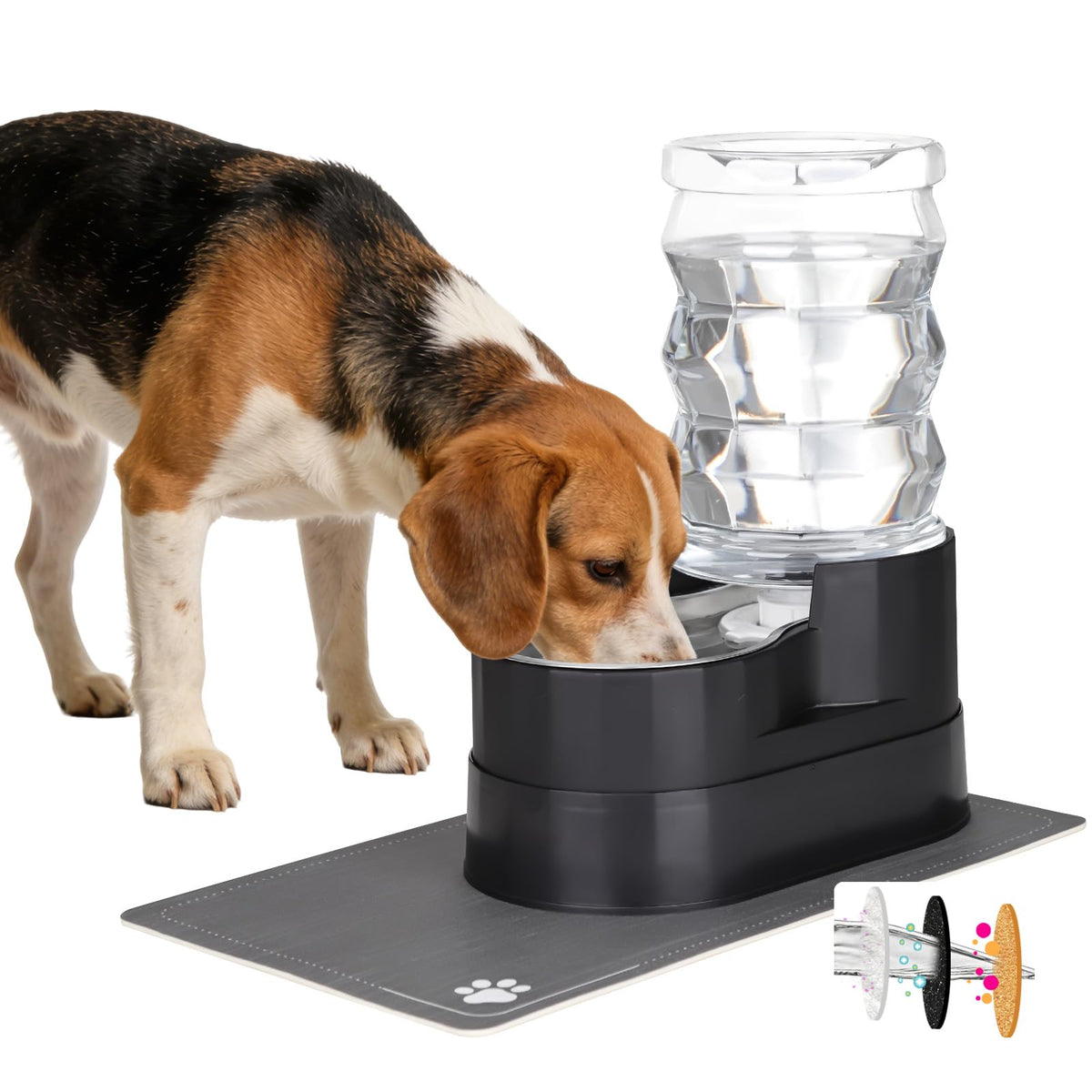 RIZZARI Stainless Steel Gravity Water Dispenser – BPA-Free