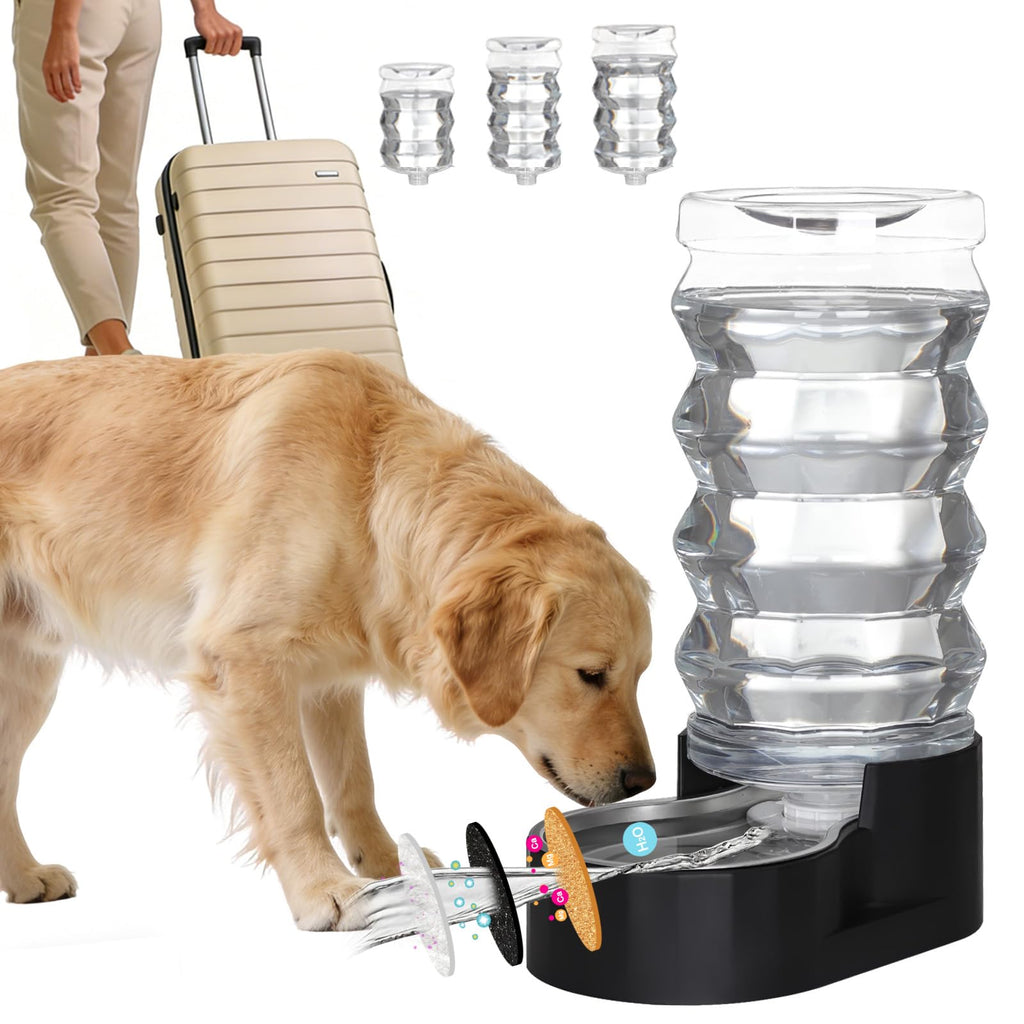 RIZZARI Stainless Steel Gravity Water Dispenser – BPA-Free