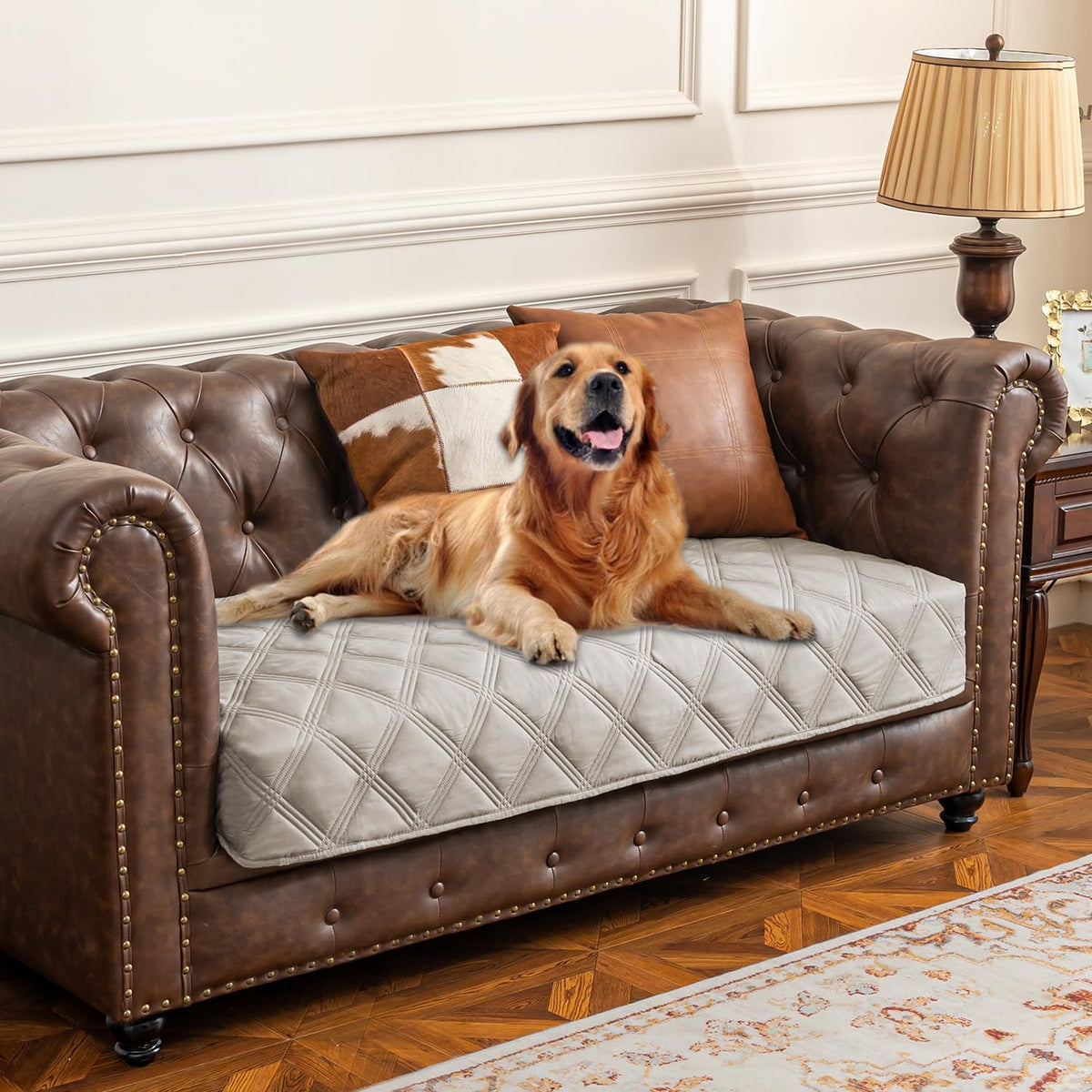 Ameritex Waterproof Pet Blanket & Anti-Slip Furniture Cover