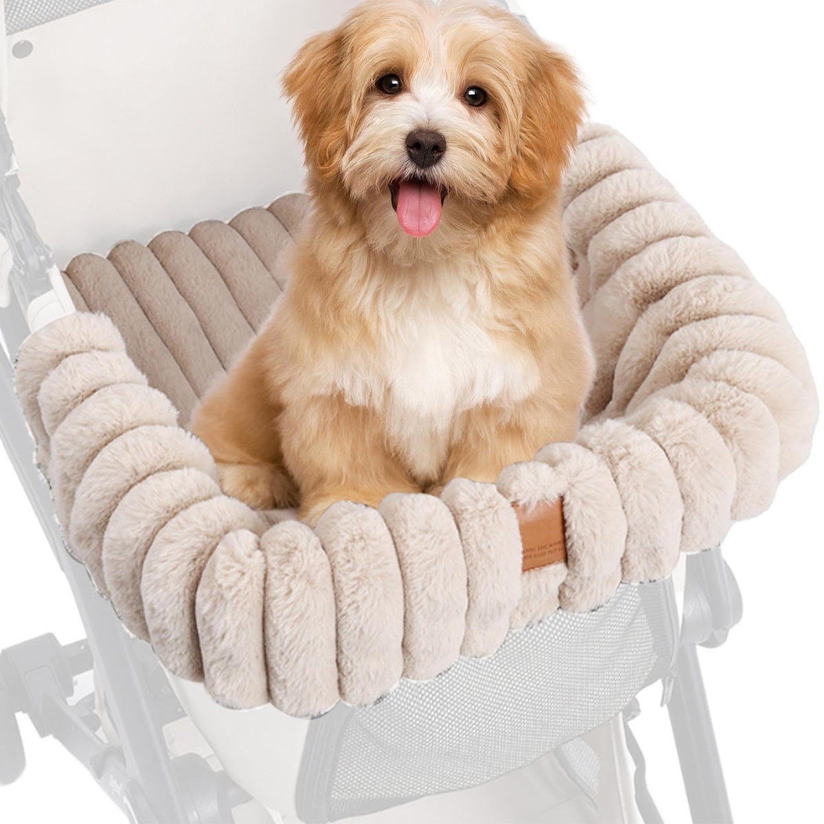 Dog Stroller Pad Washable Plush Warm Blanket