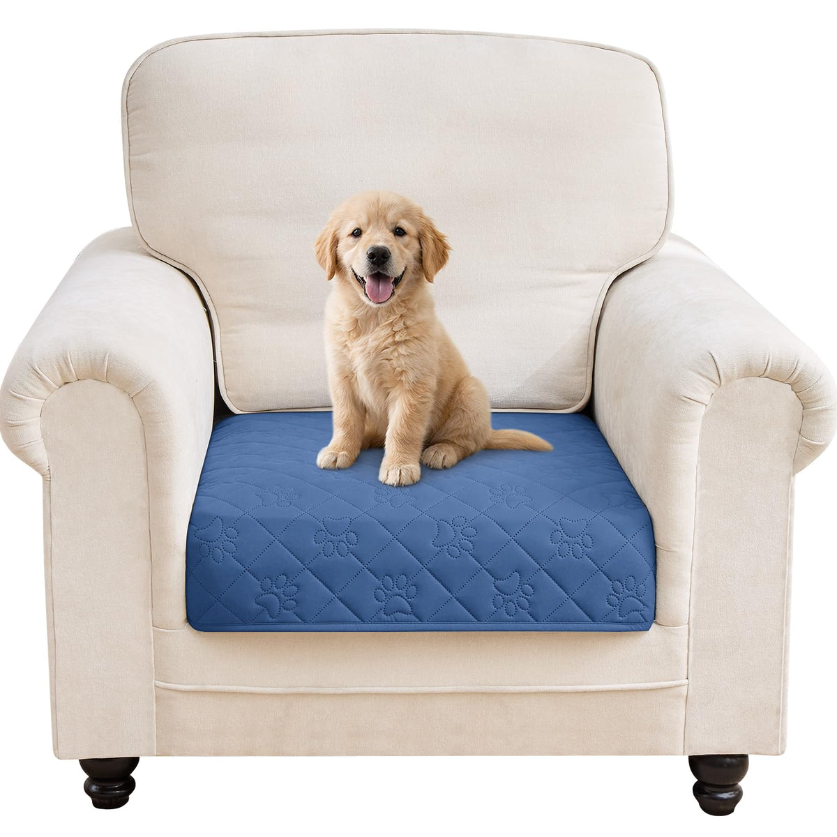 PAWFINITY Waterproof Dog Blanket for Couch, Sofa & Bed, Washable Pet Furniture Cover Covers for Pets