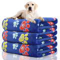 Rezutan Dog Blankets for Large Dogs, Dog Cat Flannel Blankets Washable