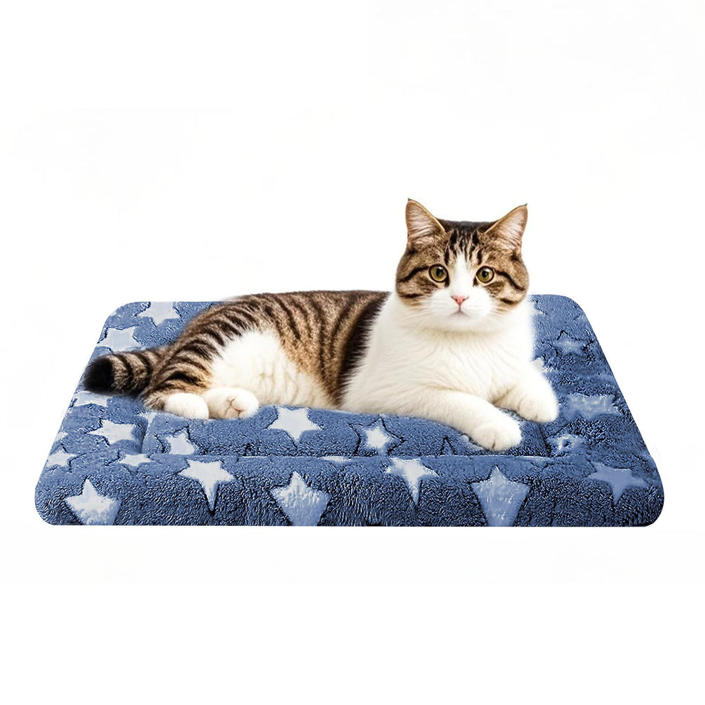 Fogkiss Reversible Dog Mat for Pet Comfort - Soft Bed Pads with Dual-Sided Design for All Seasons - Durable, Machine Washable for Crates, Travel, and Home