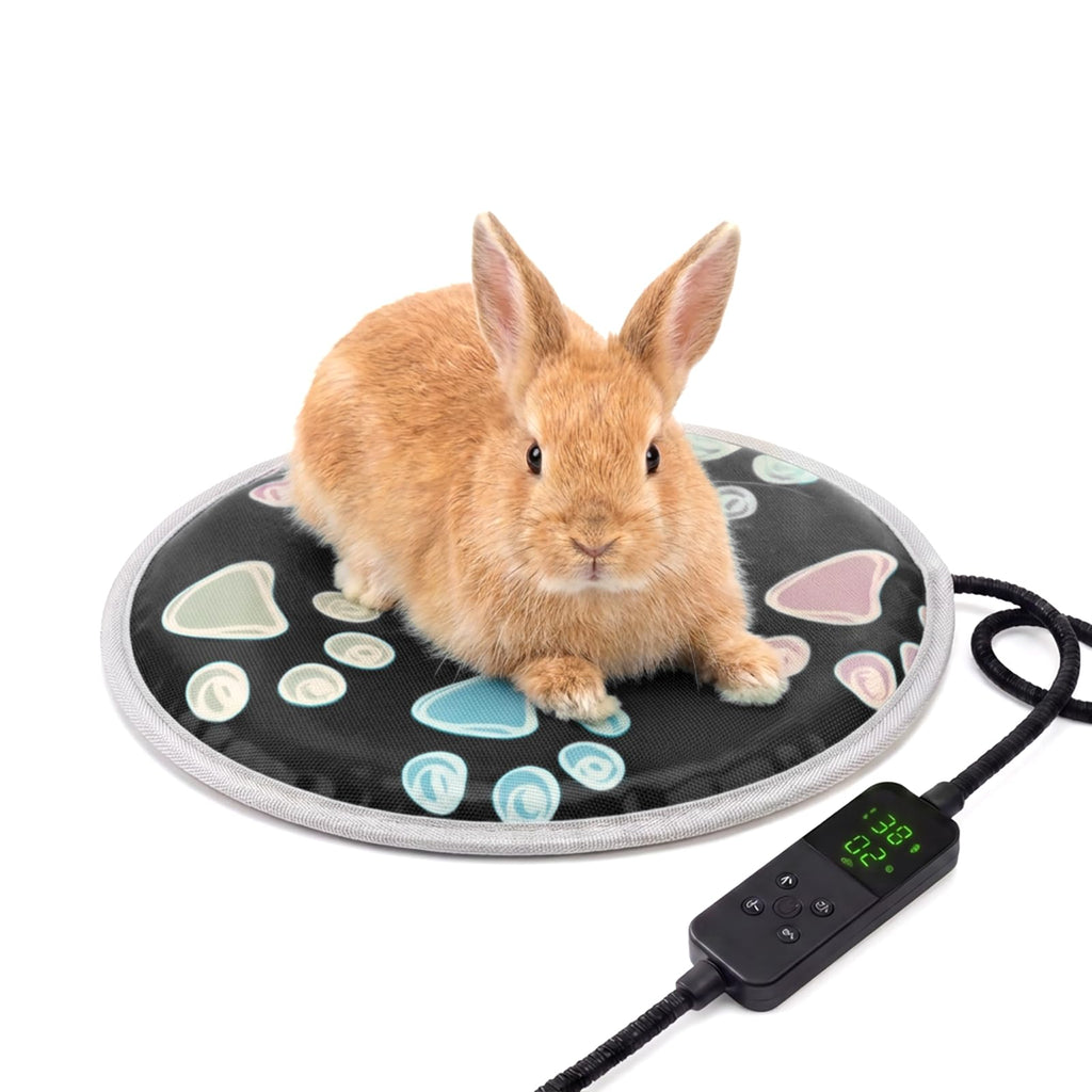 furrybaby Pet Heating Pad, Waterproof Dog Heating Pad Mat for Cat with Durable Anti-Bite Tube Indoor for Puppies Dogs Cats