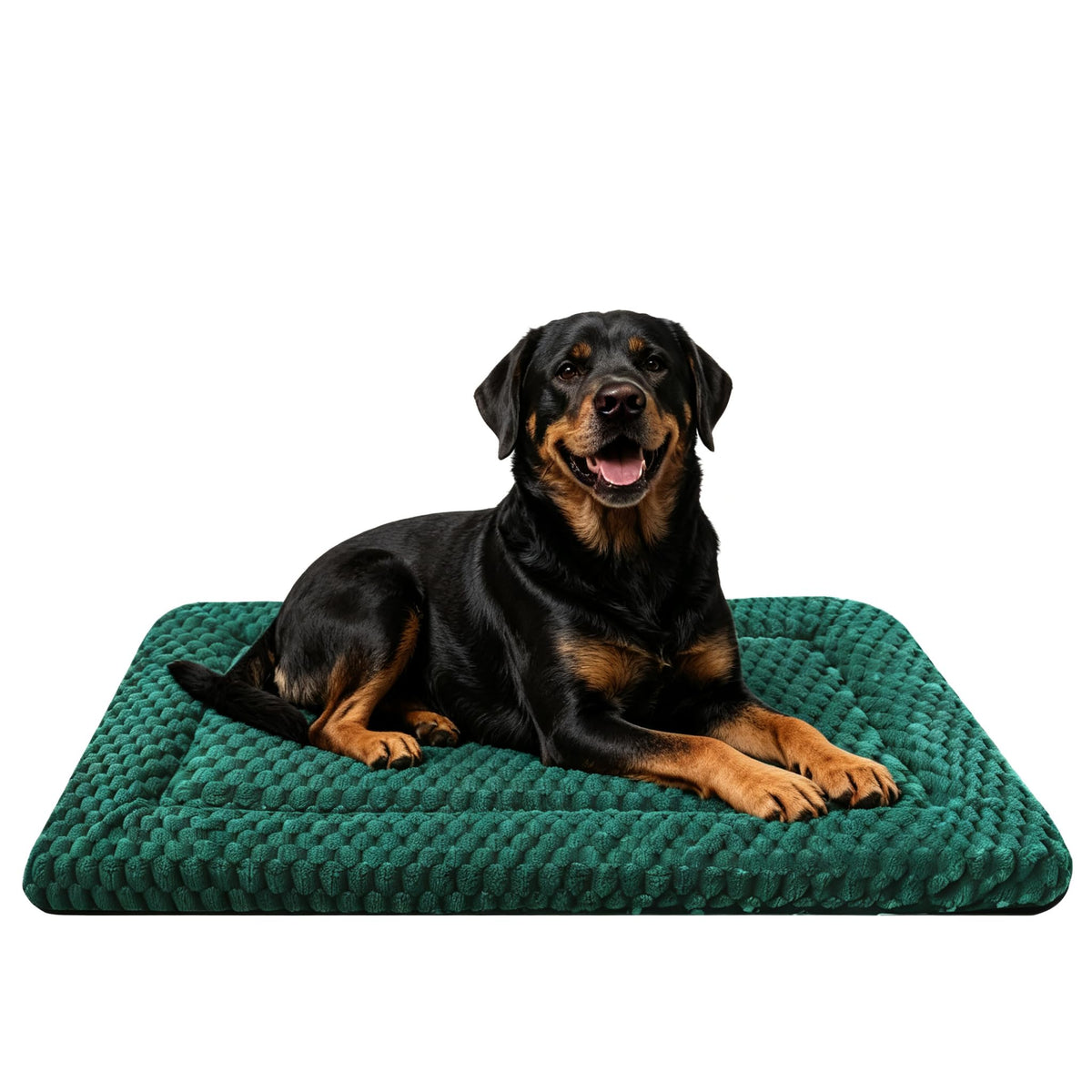 Fogkiss Reversible Dog Mat for Pet Comfort - Soft Bed Pads with Dual-Sided Design for All Seasons - Durable, Machine Washable for Crates, Travel, and Home