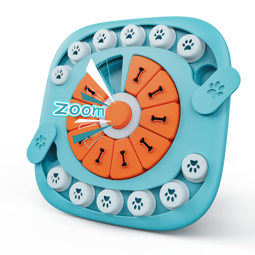FOXMM Interactive Dog Treat Puzzle & Slow Feeder Toy