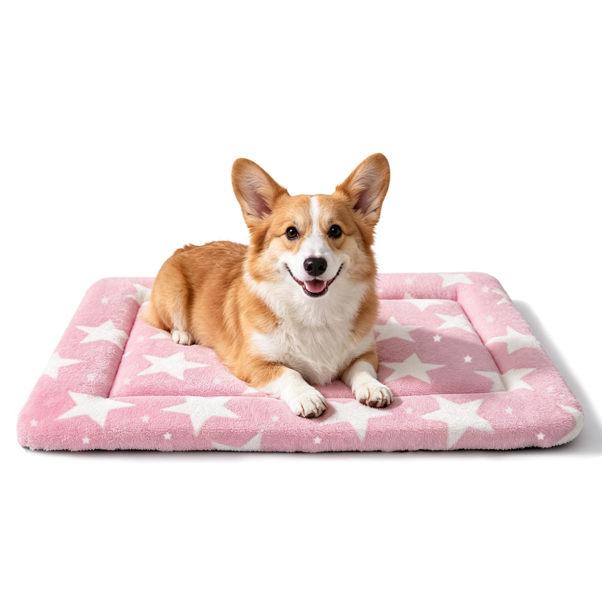 Fogkiss Reversible Dog Mat for Pet Comfort - Soft Bed Pads with Dual-Sided Design for All Seasons - Durable, Machine Washable for Crates, Travel, and Home
