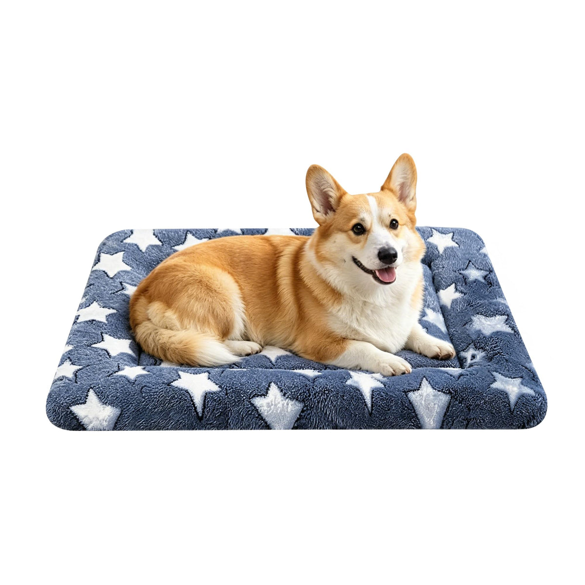 Fogkiss Reversible Dog Mat for Pet Comfort - Soft Bed Pads with Dual-Sided Design for All Seasons - Durable, Machine Washable for Crates, Travel, and Home