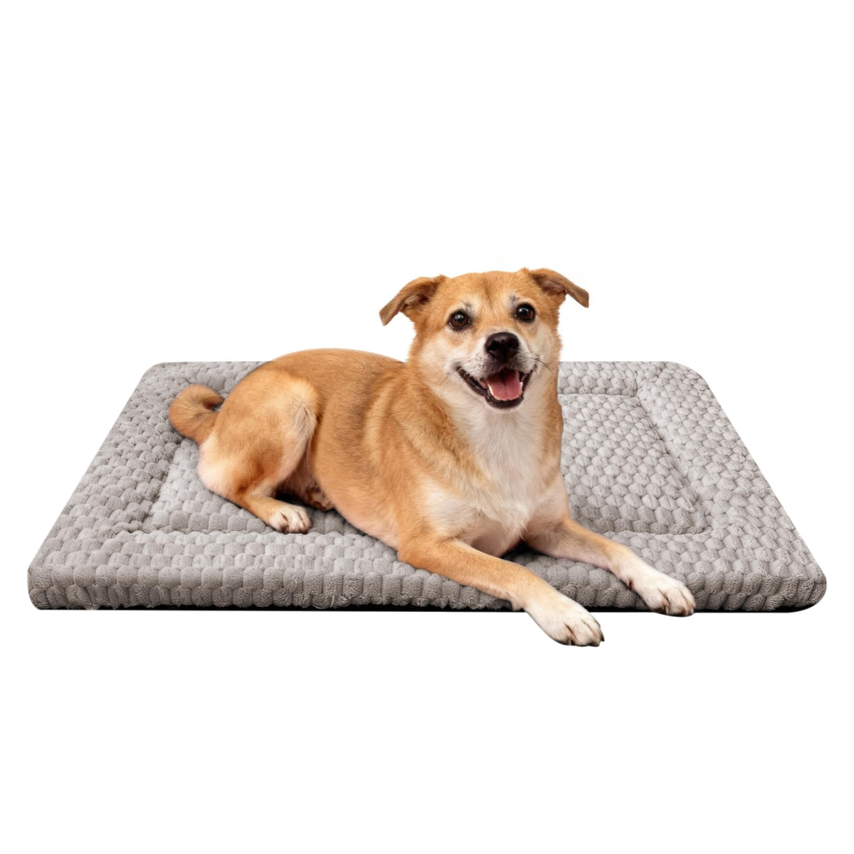 Fogkiss Reversible Dog Mat for Pet Comfort - Soft Bed Pads with Dual-Sided Design for All Seasons - Durable, Machine Washable for Crates, Travel, and Home