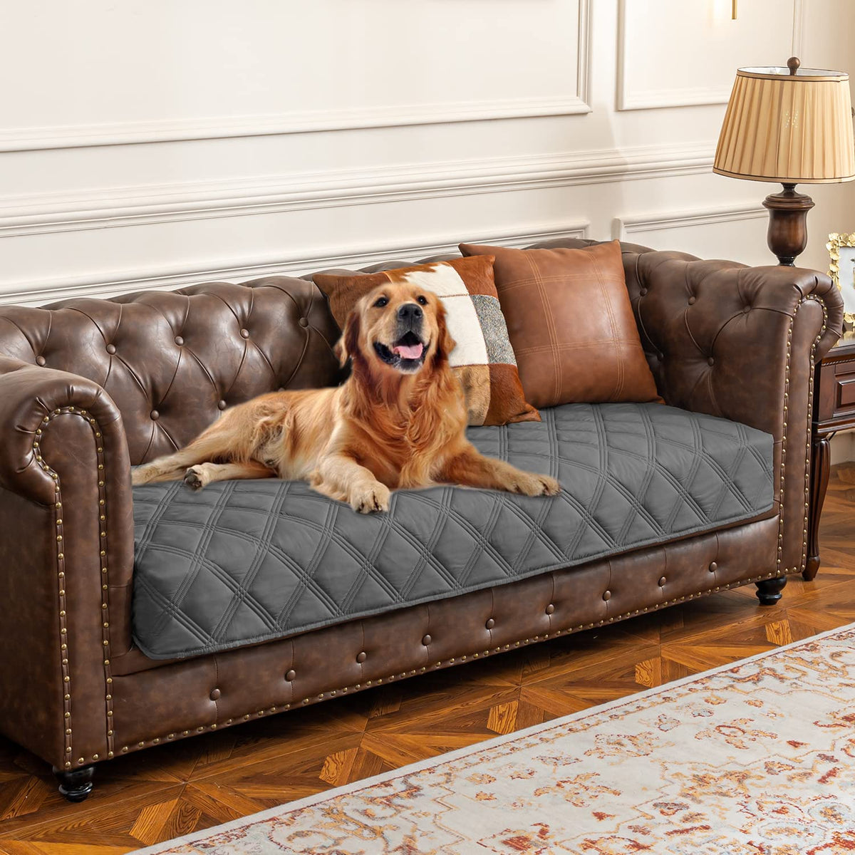 Ameritex Waterproof Pet Blanket & Anti-Slip Furniture Cover