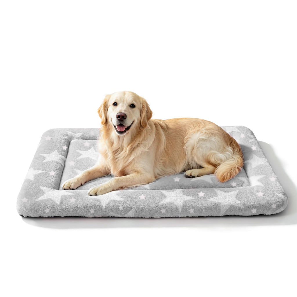 Fogkiss Reversible Dog Mat for Pet Comfort - Soft Bed Pads with Dual-Sided Design for All Seasons - Durable, Machine Washable for Crates, Travel, and Home