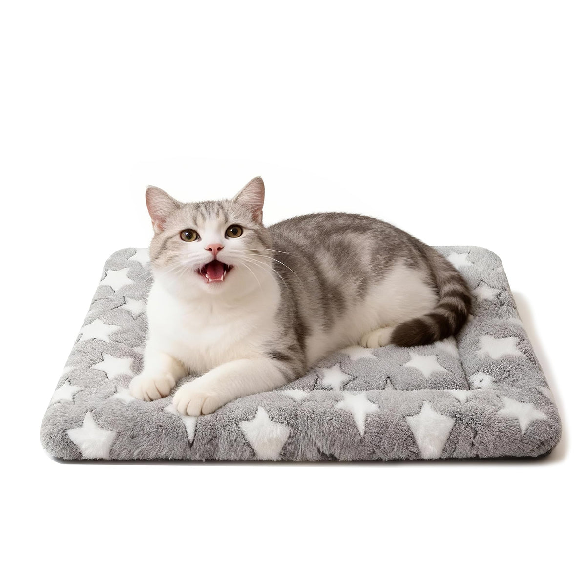 Fogkiss Reversible Dog Mat for Pet Comfort - Soft Bed Pads with Dual-Sided Design for All Seasons - Durable, Machine Washable for Crates, Travel, and Home
