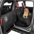 Ruff Liners Back Seat Extender for Dogs with Door Protection - Heavy Duty Hard Bottom Seat Extender - Waterproof Hard Bottoms Car Seat Cover for Dogs - Machine Washable with Travel Bag