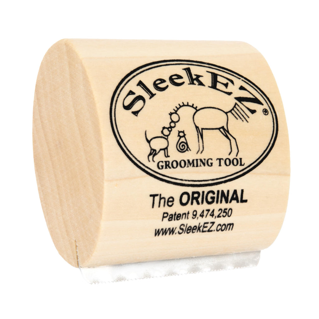 SleekEZ Dog Brush, Cat Brush, & Horse Brush | Pet Hair Removal Tool | Dog Grooming Kit & Pet Supplies | Dog Grooming Supplies