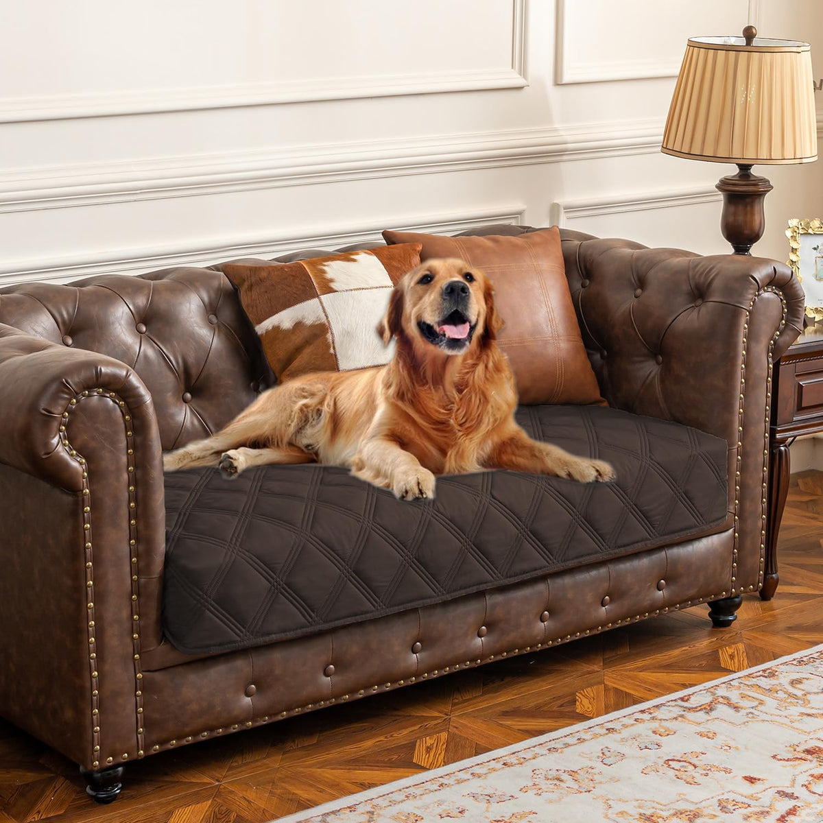 Ameritex Waterproof Pet Blanket & Anti-Slip Furniture Cover