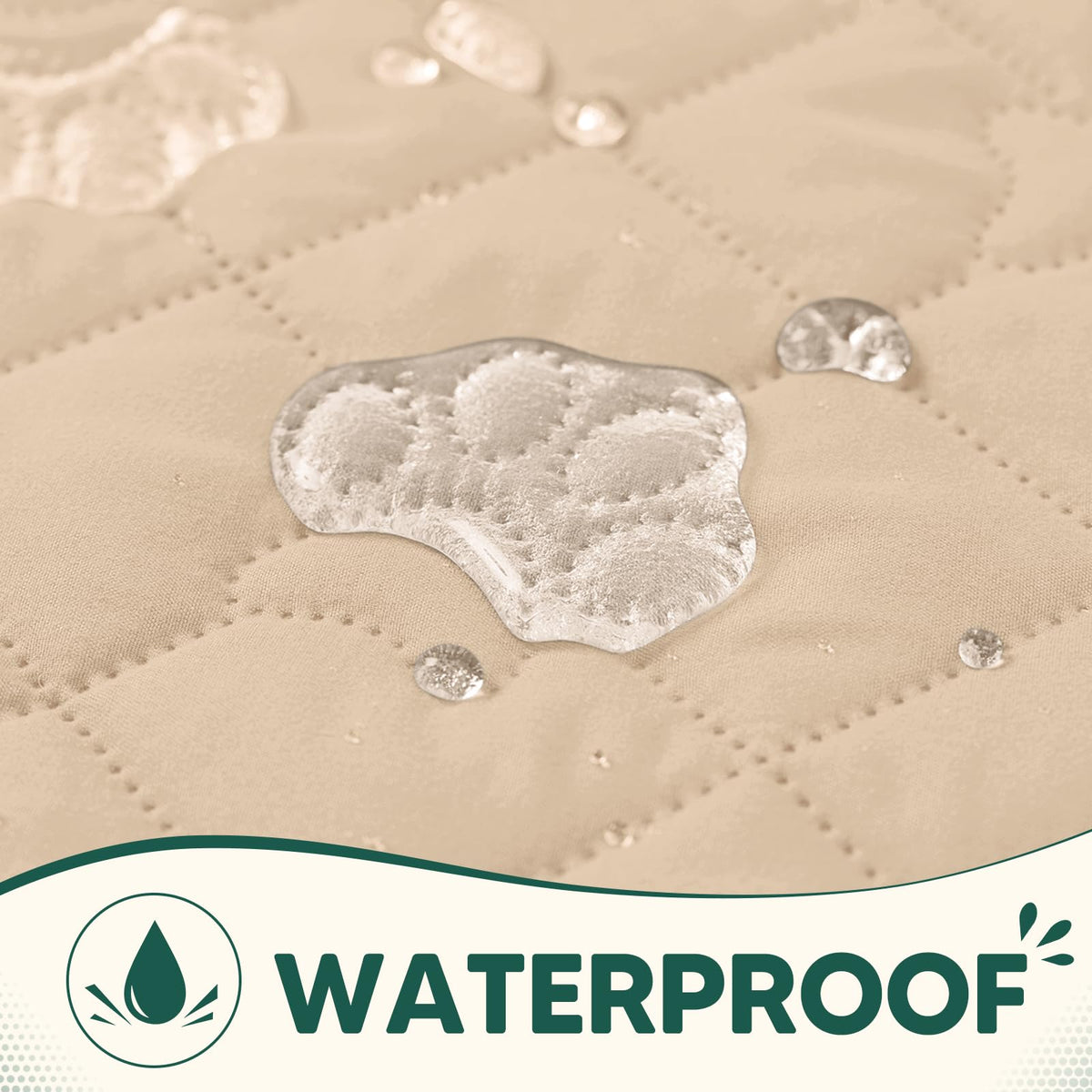 PAWFINITY Waterproof Dog Blanket for Couch, Sofa & Bed, Washable Pet Furniture Cover Covers for Pets