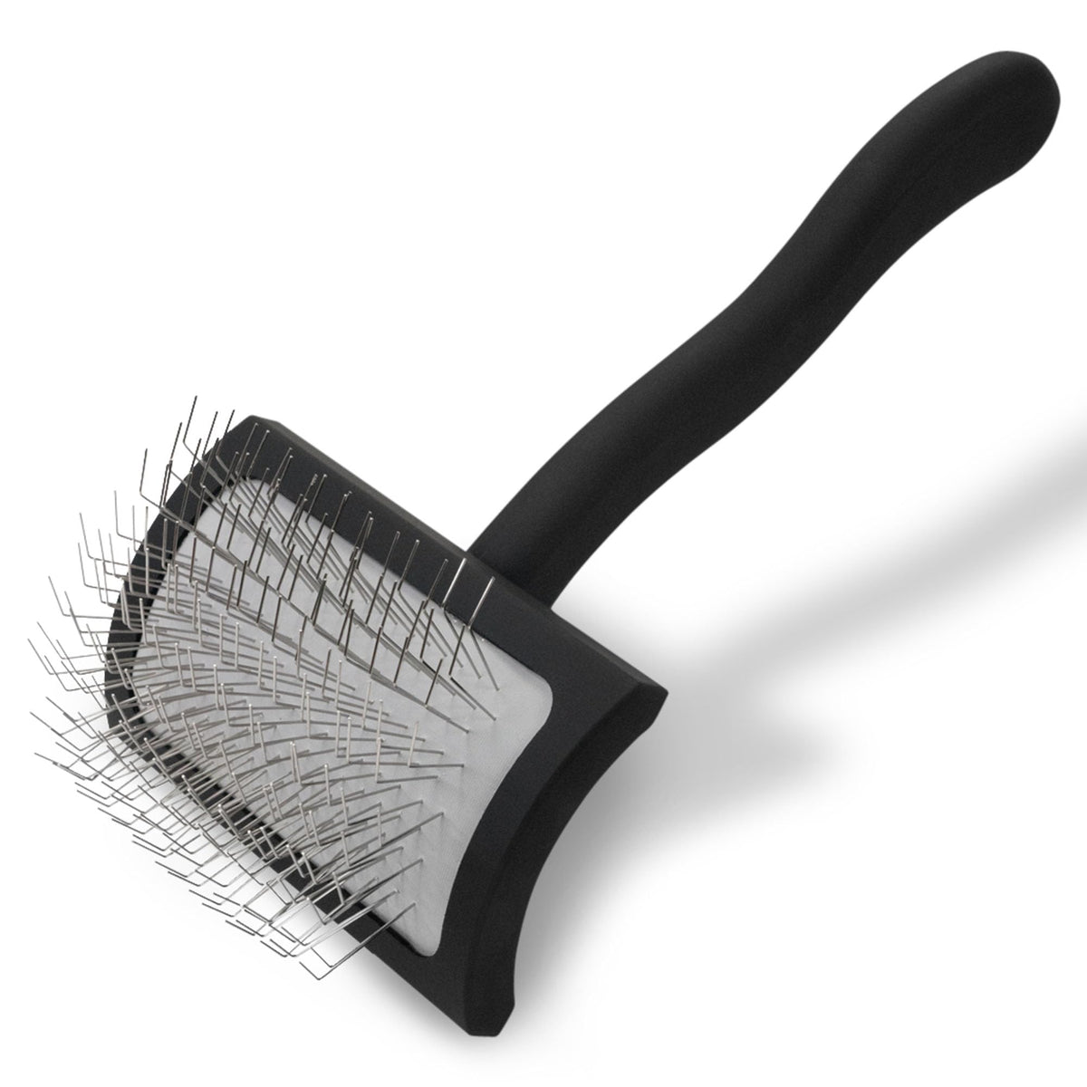 Chris Christensen Karben Slicker Brush for Dogs, Groom Like a Professional, Ideal For All Coat Types, Remove Shedding Coat, Tangles and Dead Undercoat, 17 mm Stainless Steel Pins