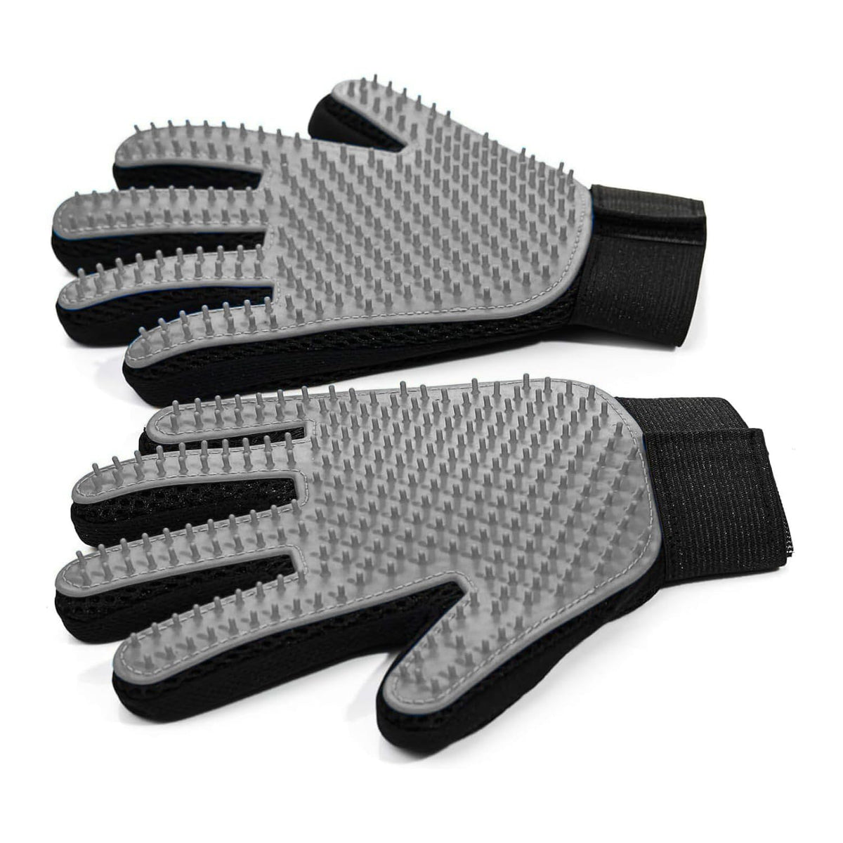 NVNAN Pet Grooming Brush & Massage Glove Set for Dogs & Cats