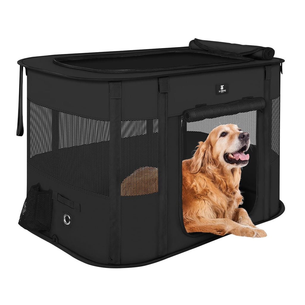 X-ZONE PET Dog Playpen, Puppy Cat Play Pen Portable Foldable Indoor/Outdoor Tent Crate Cage, Portable Pet Crate