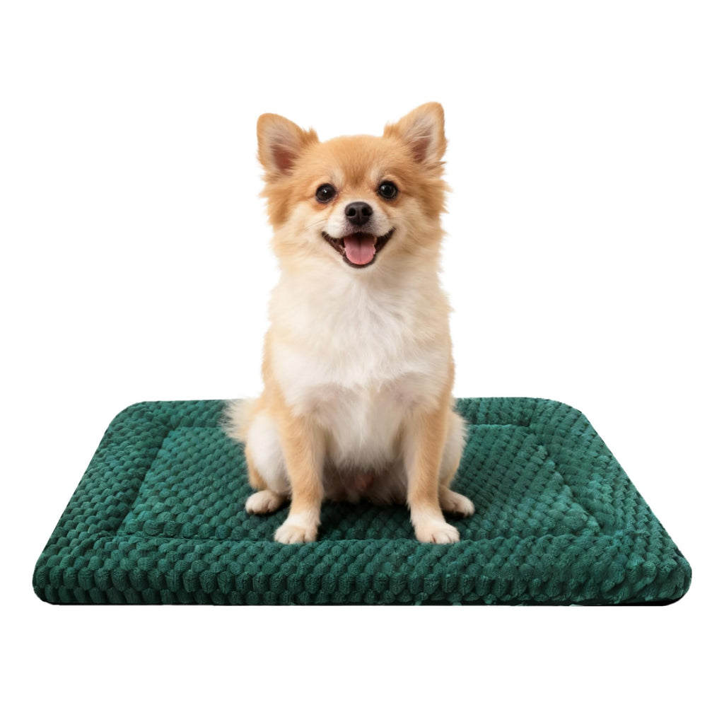 Fogkiss Reversible Dog Mat for Pet Comfort - Soft Bed Pads with Dual-Sided Design for All Seasons - Durable, Machine Washable for Crates, Travel, and Home