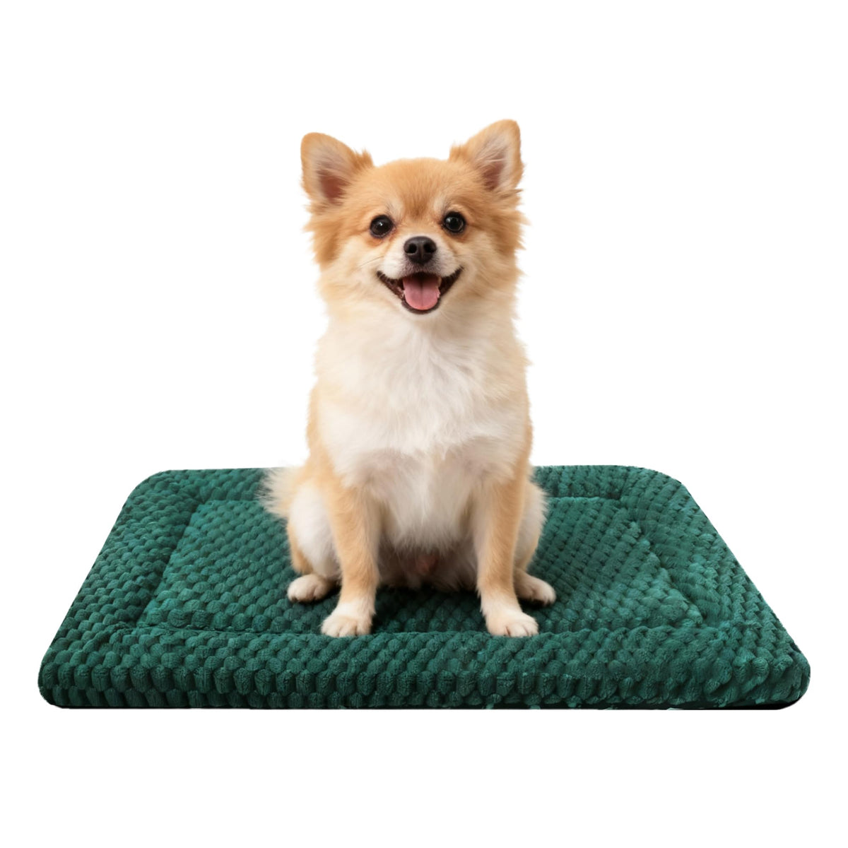 Fogkiss Reversible Dog Mat for Pet Comfort - Soft Bed Pads with Dual-Sided Design for All Seasons - Durable, Machine Washable for Crates, Travel, and Home