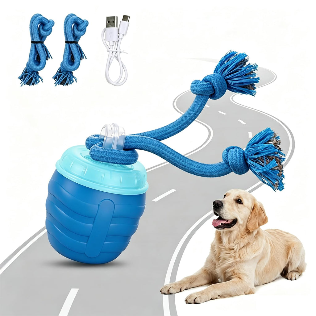 Crynex Interactive Dog Toys, Interactive Dog Ball for Medium/Large Dogs, Automatic Moving Dogs Toy Wicked Ball for Boredom