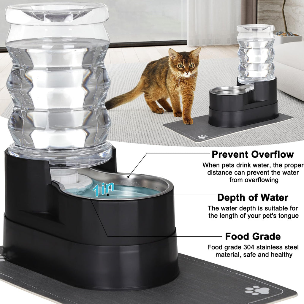 RIZZARI Stainless Steel Gravity Water Dispenser – BPA-Free