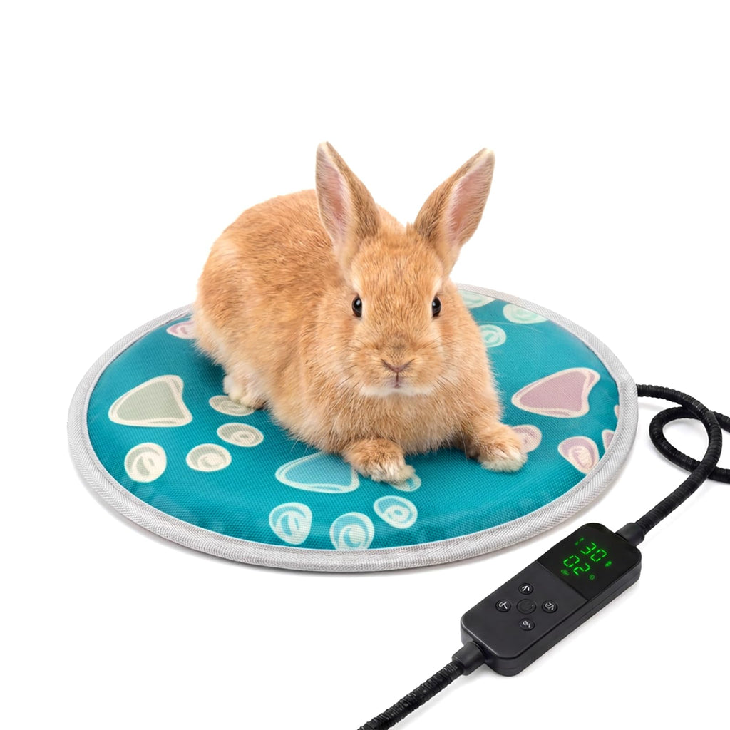 furrybaby Pet Heating Pad, Waterproof Dog Heating Pad Mat for Cat with Durable Anti-Bite Tube Indoor for Puppies Dogs Cats