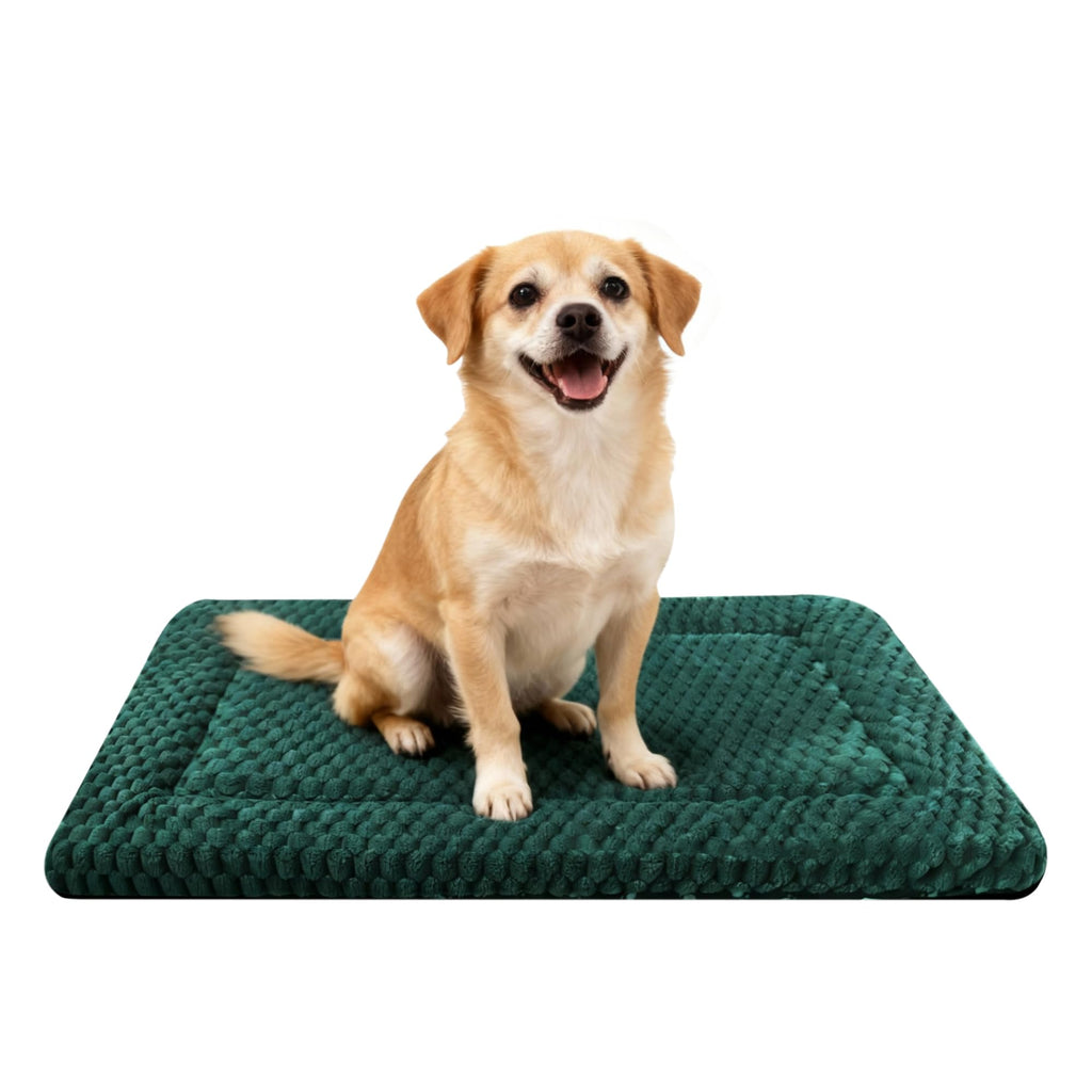 Fogkiss Reversible Dog Mat for Pet Comfort - Soft Bed Pads with Dual-Sided Design for All Seasons - Durable, Machine Washable for Crates, Travel, and Home